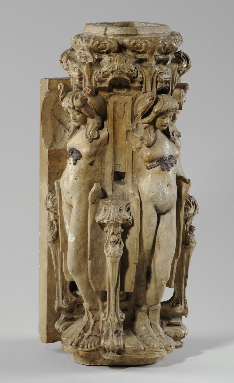 A Sam Wilson Chimneypiece, 1908–1914 körüli 9 makette egyike (gipsz és sellak) (lásd még: 876005-7) alkotó: Alfred Gilbert