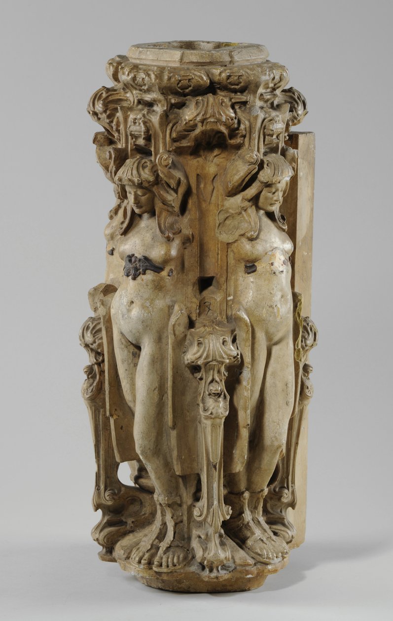 A Sam Wilson Chimneypiece, 1908-1914 körüli 9 makette egyike (gipsz és sellak) (lásd még: 876005-6) alkotó: Alfred Gilbert