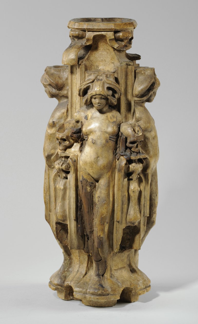 A Sam Wilson Chimneypiece, 1908-1914 körüli 9 makette egyike (gipsz és sellak) (lásd még: 876009-10) alkotó: Alfred Gilbert