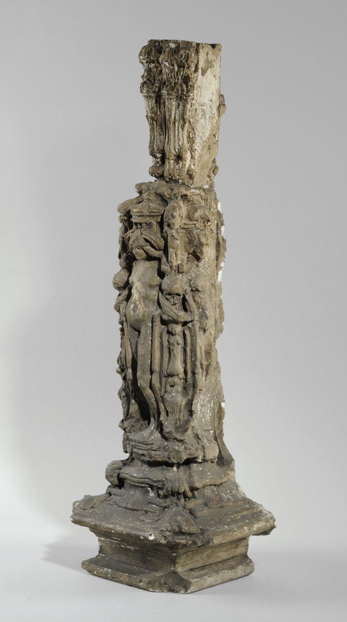 A Sam Wilson Chimneypiece 9 makette egyike, 1908-1914 körül (gipsz és sellak) alkotó: Alfred Gilbert