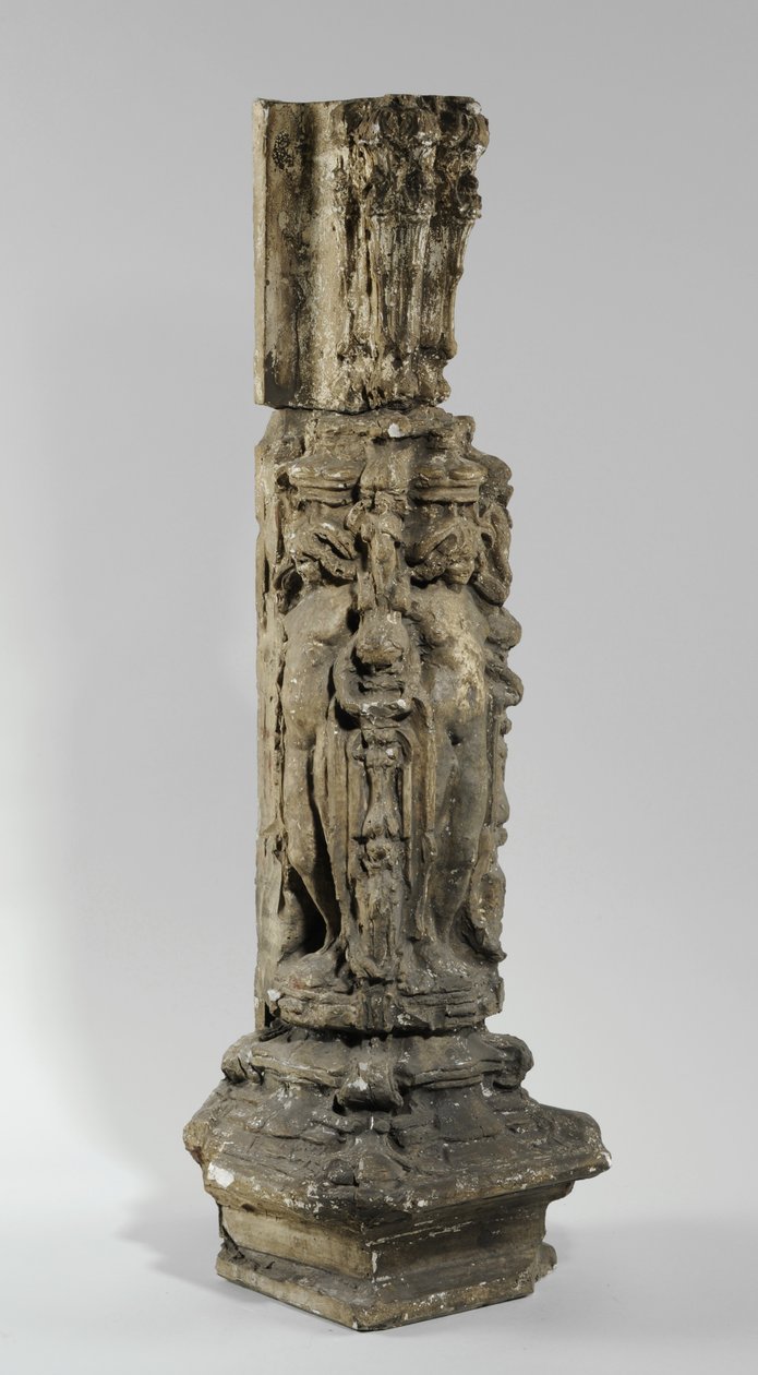 A Sam Wilson Chimneypiece 9 makette egyike, 1908-1914 körül (gipsz és sellak) alkotó: Alfred Gilbert