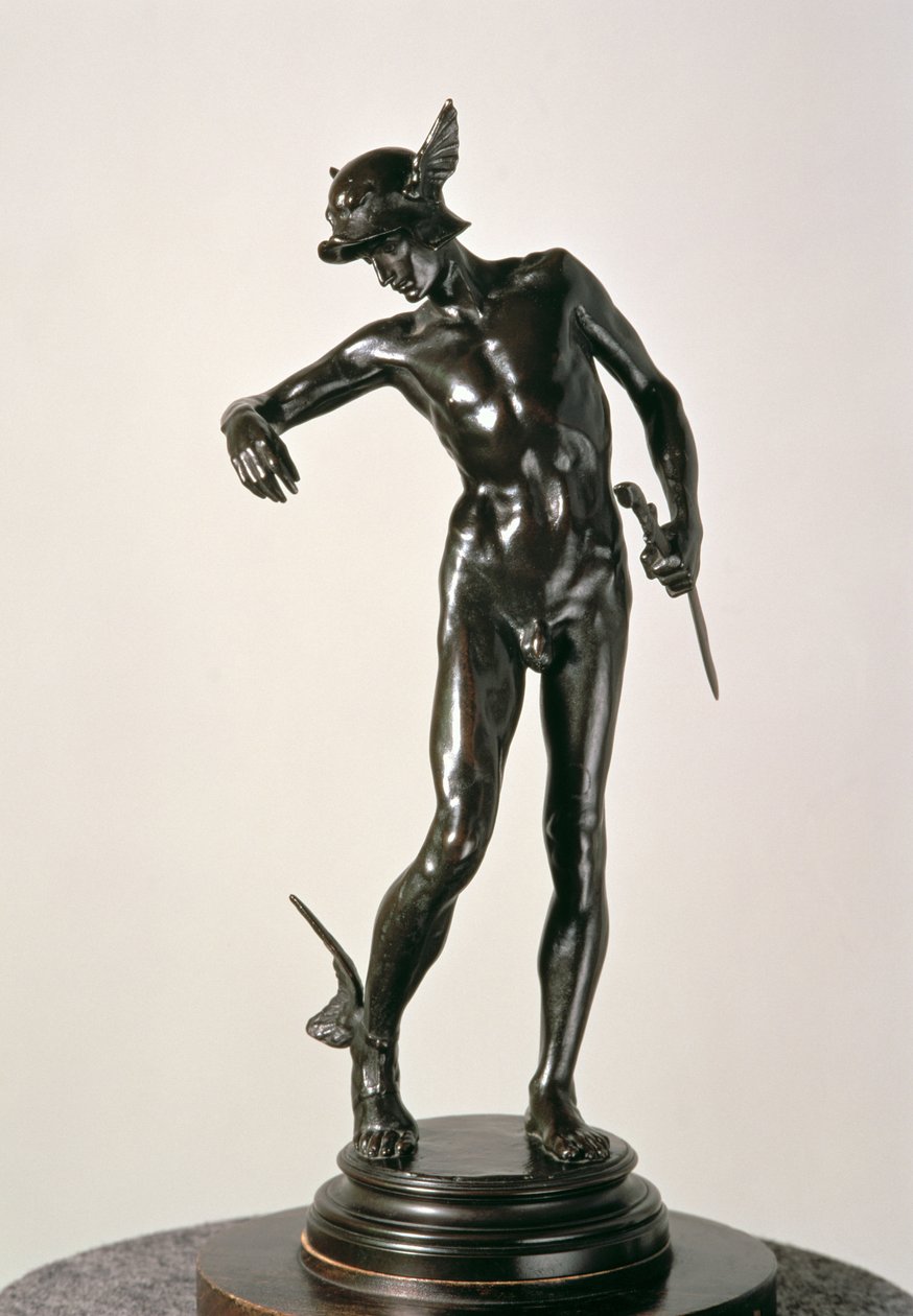 Perseus Arming, öntött 1910-ben (bronz) alkotó: Alfred Gilbert