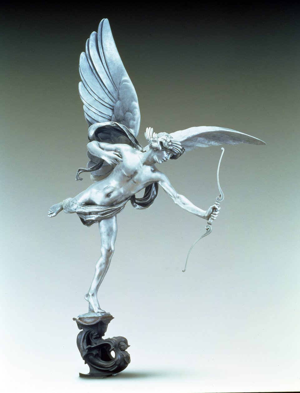 A keresztény szeretet angyala, Eros másolata a Shaftesbury emlékműből, 1893 (alumínium) alkotó: Alfred Gilbert