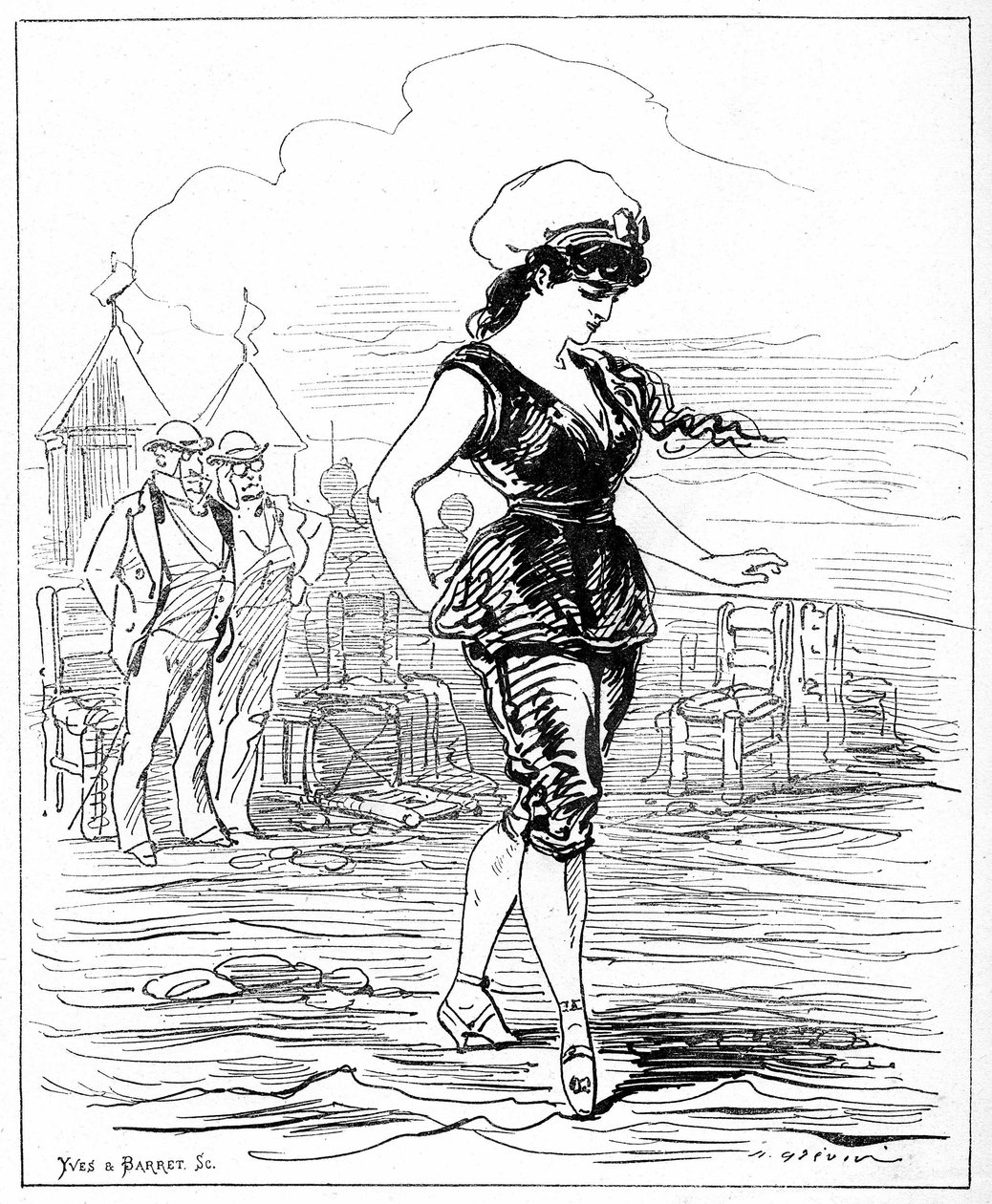 Illusztráció a "The Spirit of Women"-hez alkotó: Alfred Grevin