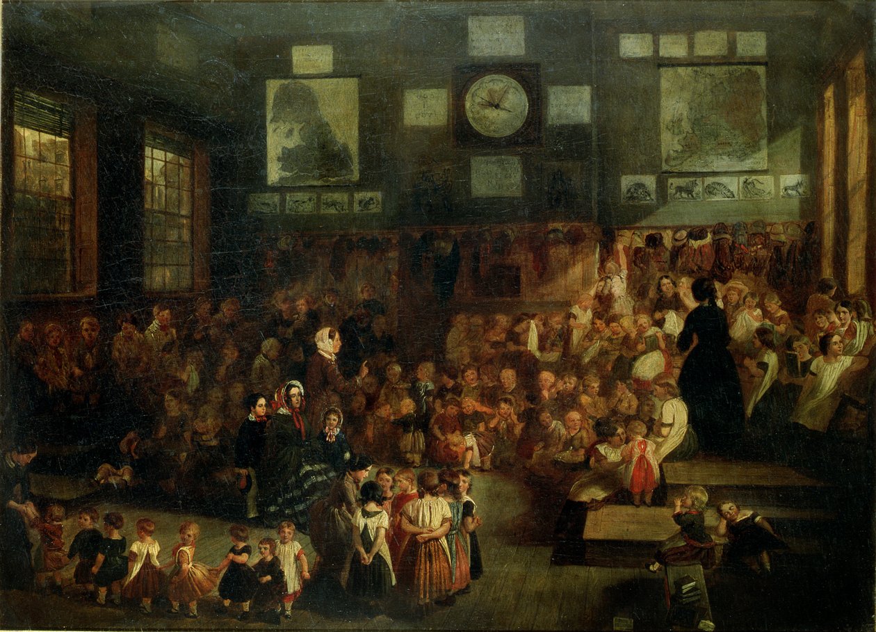 Ann Street School, Birmingham, 1855 alkotó: Alfred H. Green
