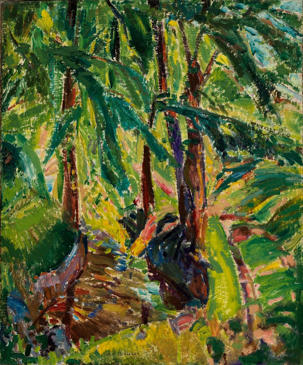 Tájkép alkotó: Alfred H. Maurer