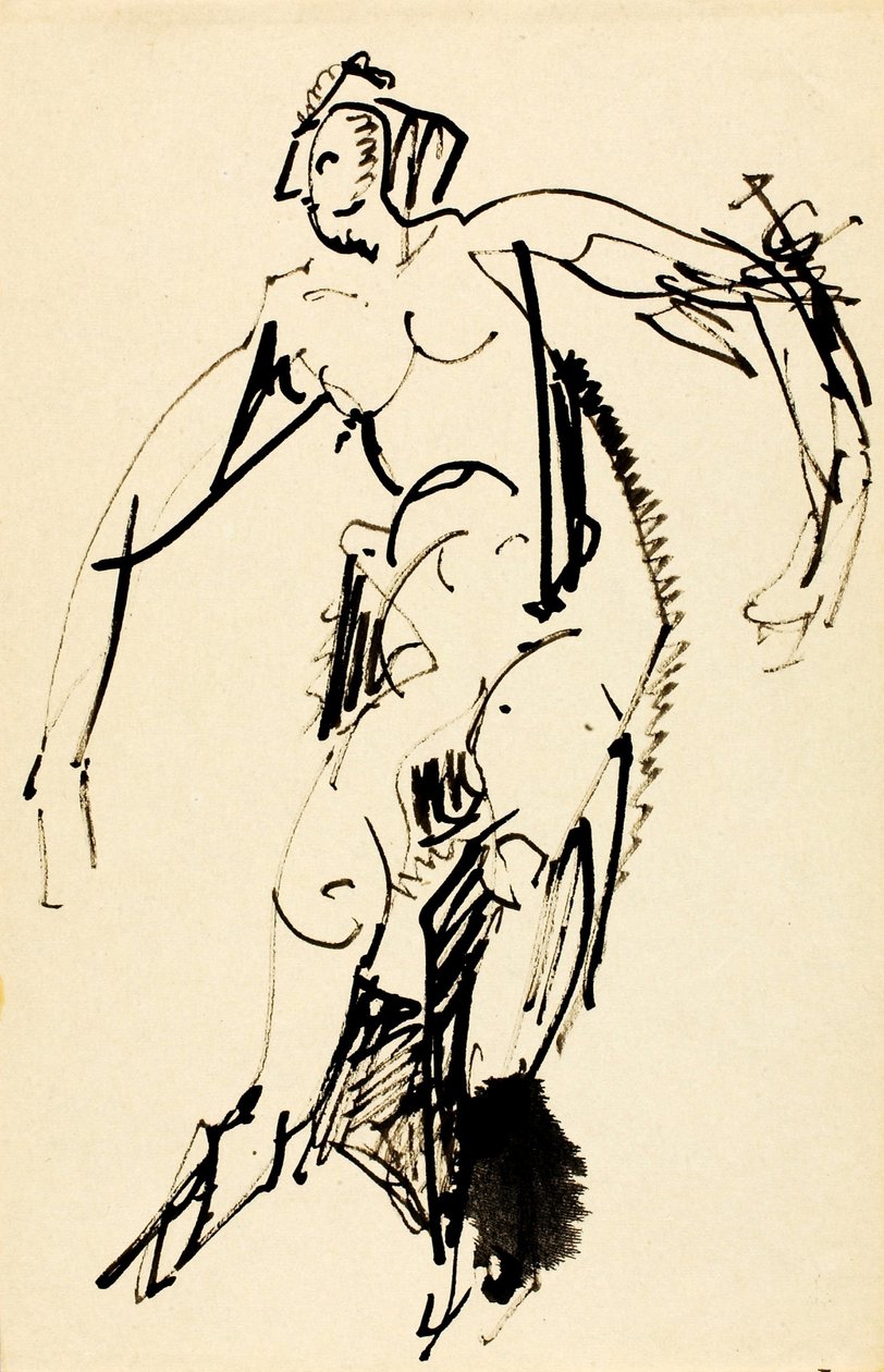 Meztelen alkotó: Alfred H. Maurer