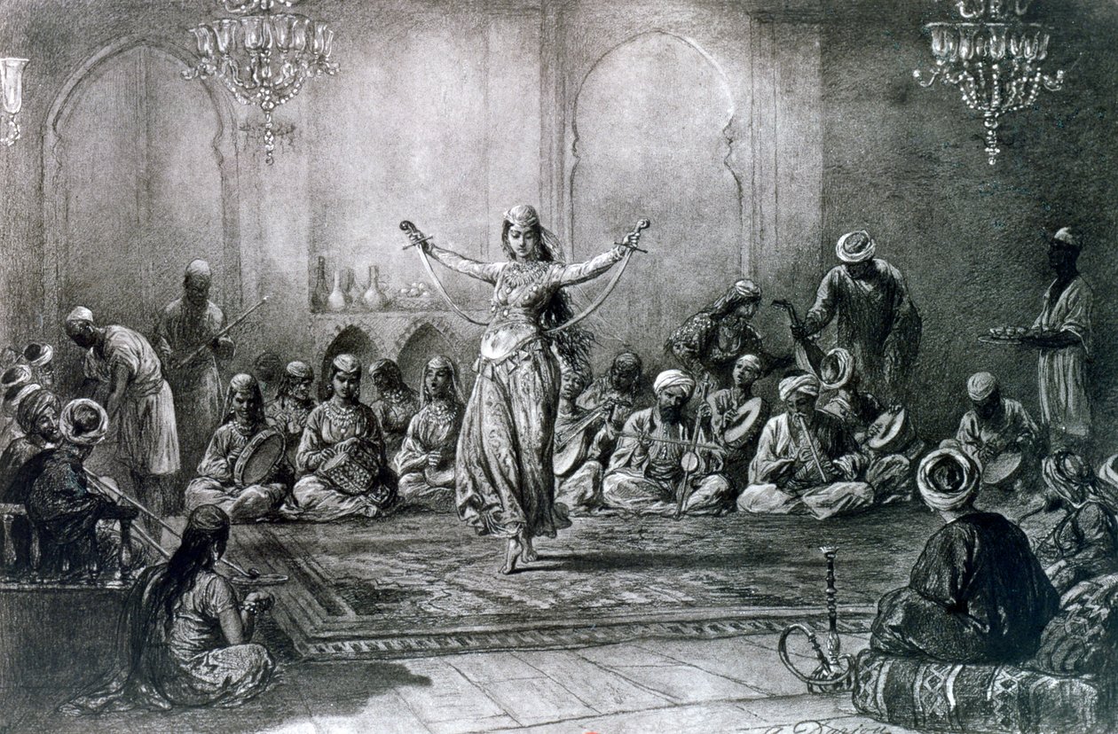 A kardtánc, 1872 alkotó: Alfred Henri Darjou