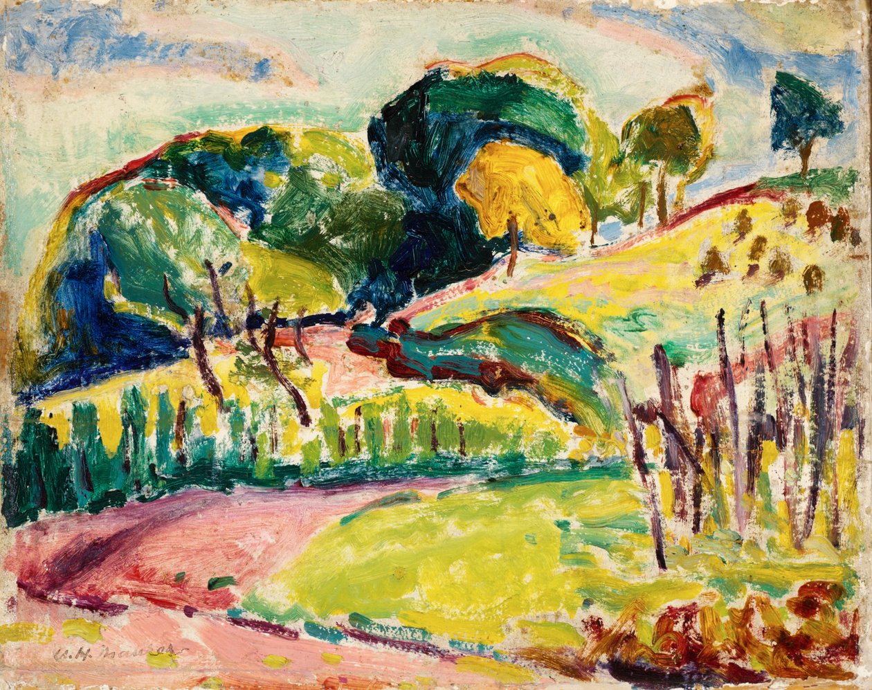 Hills alkotó: Alfred Henry Maurer