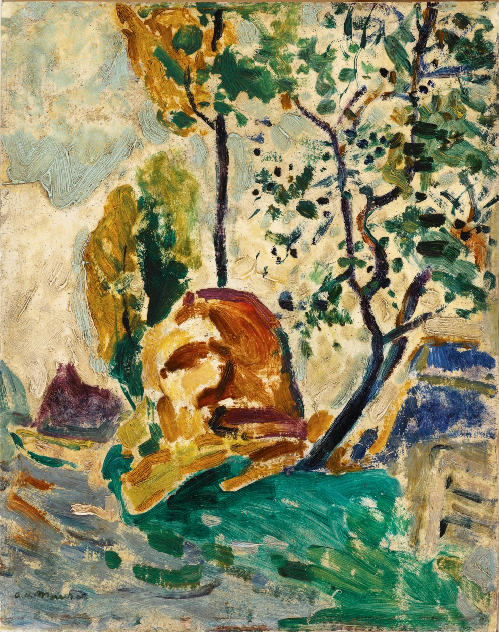 Tájkép alkotó: Alfred Henry Maurer