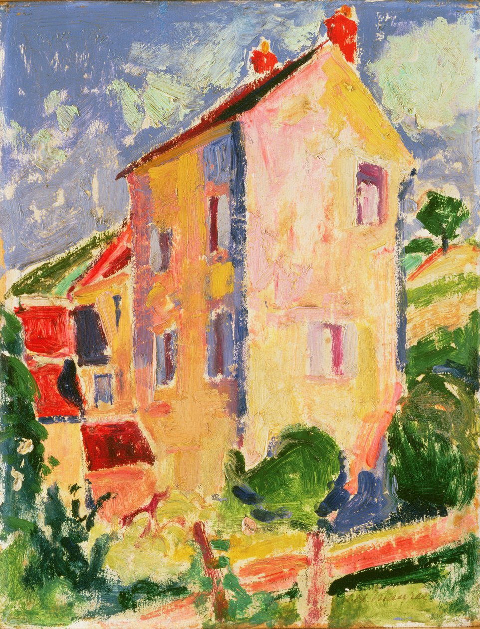 Kis ház alkotó: Alfred Henry Maurer
