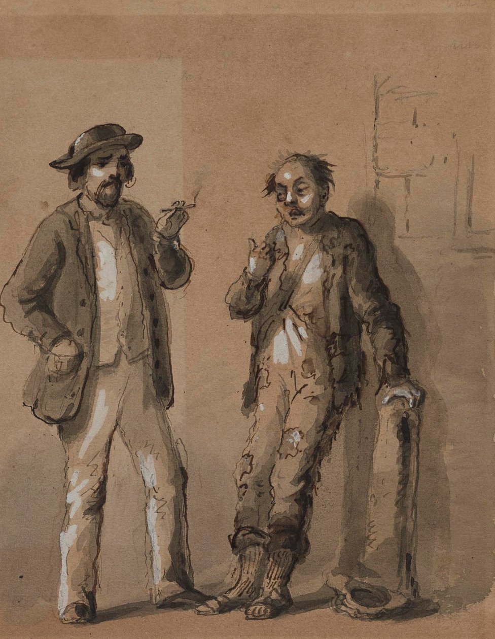 Ah Dan – Részeg, mint mindig alkotó: Alfred Jacob Miller