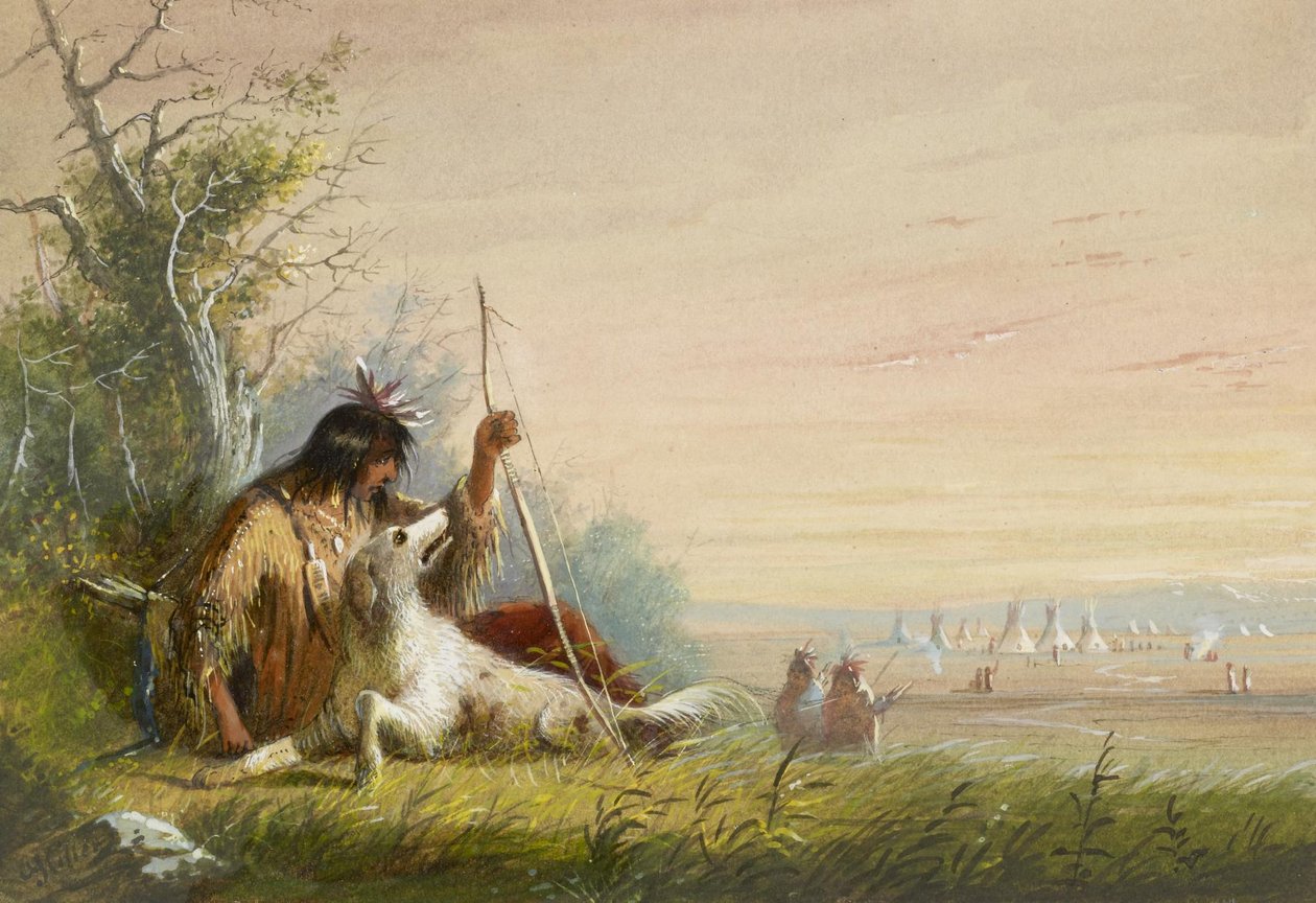 Indián futó alkotó: Alfred Jacob Miller