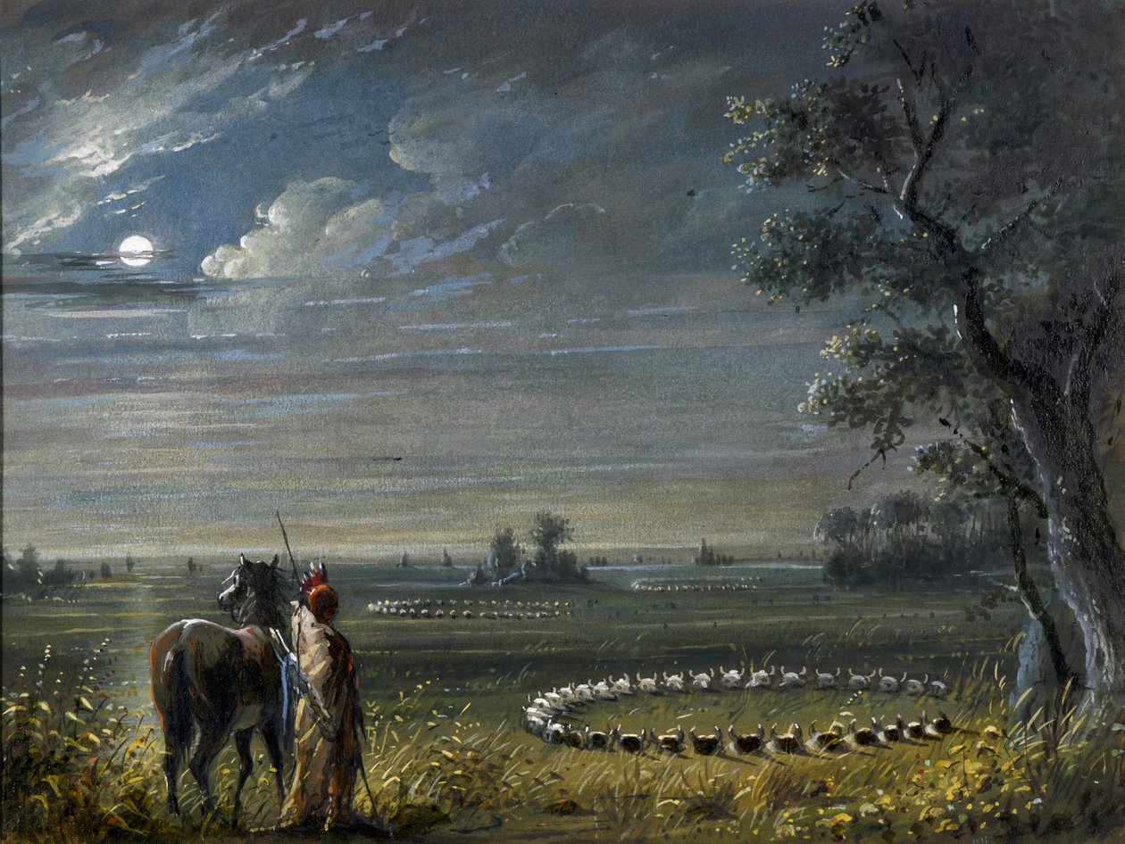 Gyógyító körök alkotó: Alfred Jacob Miller