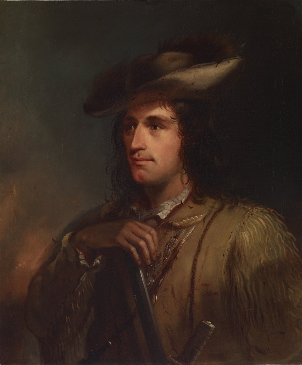 Antoine Clement portréja alkotó: Alfred Jacob Miller