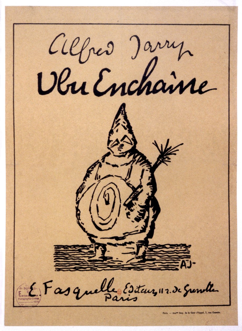 Ubu megláncolva alkotó: Alfred Jarry