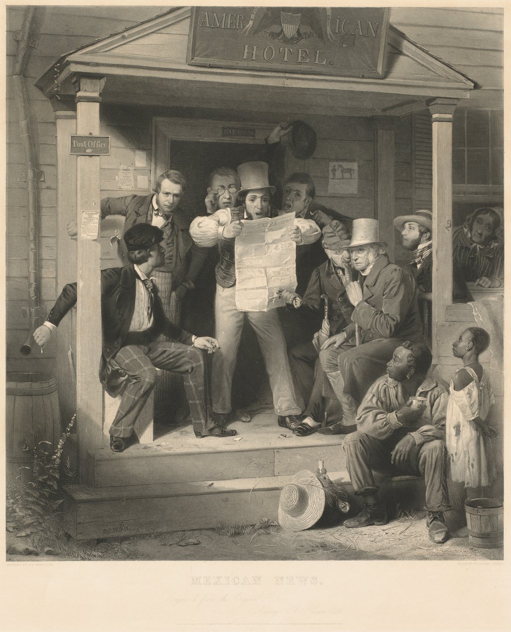 Mexikói hírek alkotó: Alfred Jones, after Richard Caton Woodville