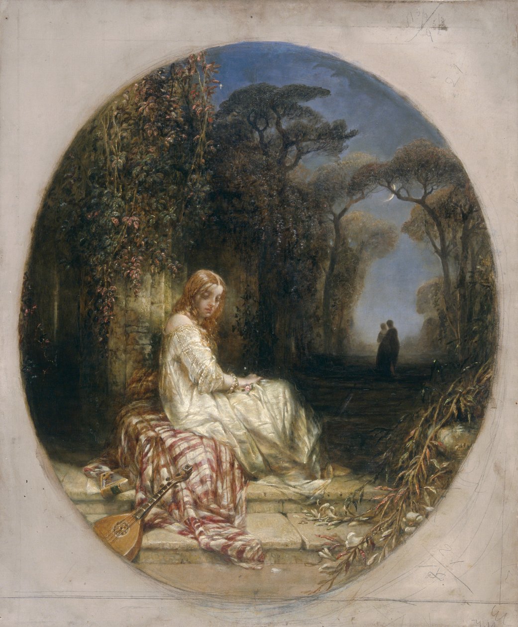 „Soha nem mondta el szerelmét”, 1825-1892 alkotó: Alfred Joseph Woolmer