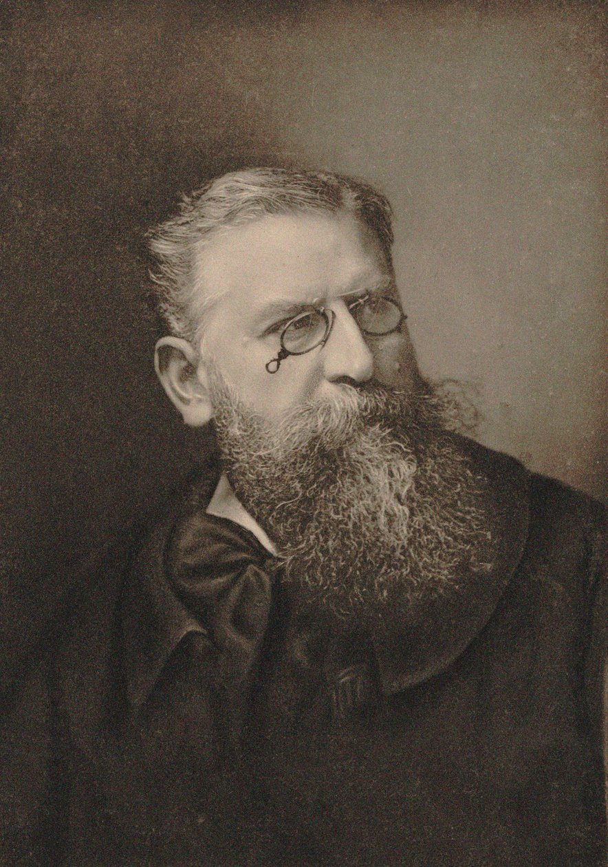 Raoul Pugno zeneszerző portréja 1852-1914, c. 1900-1910. alkotó: Alfred Konstantinovich Fedetsky