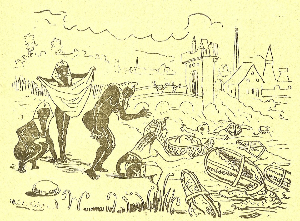 Alfred Le Pete (1841-1909) illusztrációja a Gros-Jean és fia gyógyításában alkotó: Alfred Le Petit