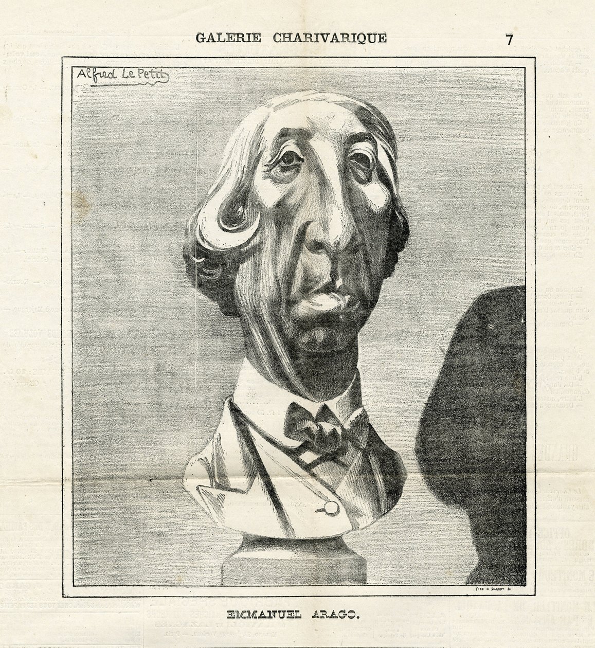 Alfred Le Pete (1841-1909) illusztrációja Le Charivariban alkotó: Alfred Le Petit