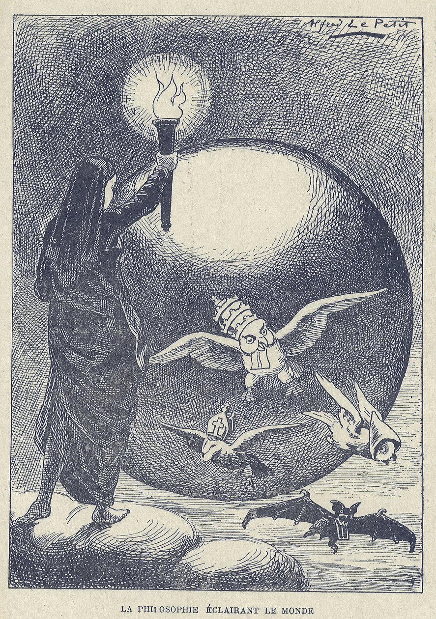 Illusztráció Alfred Le Petitről (1841-1909) Grosjeanban és gyógymódjáról alkotó: Alfred Le Petit