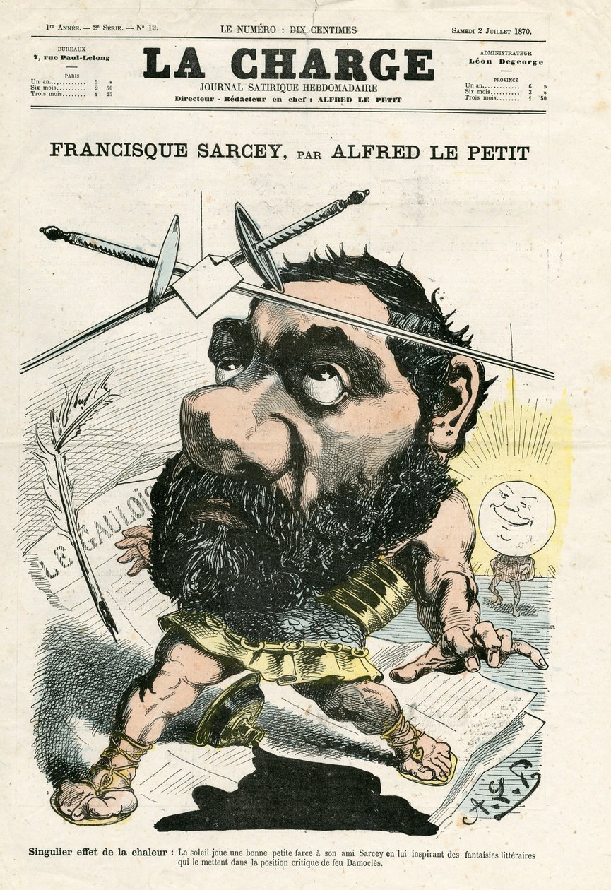 The Charge (1870), 12. szám, Színes szatirikus alkotó: Alfred Le Petit
