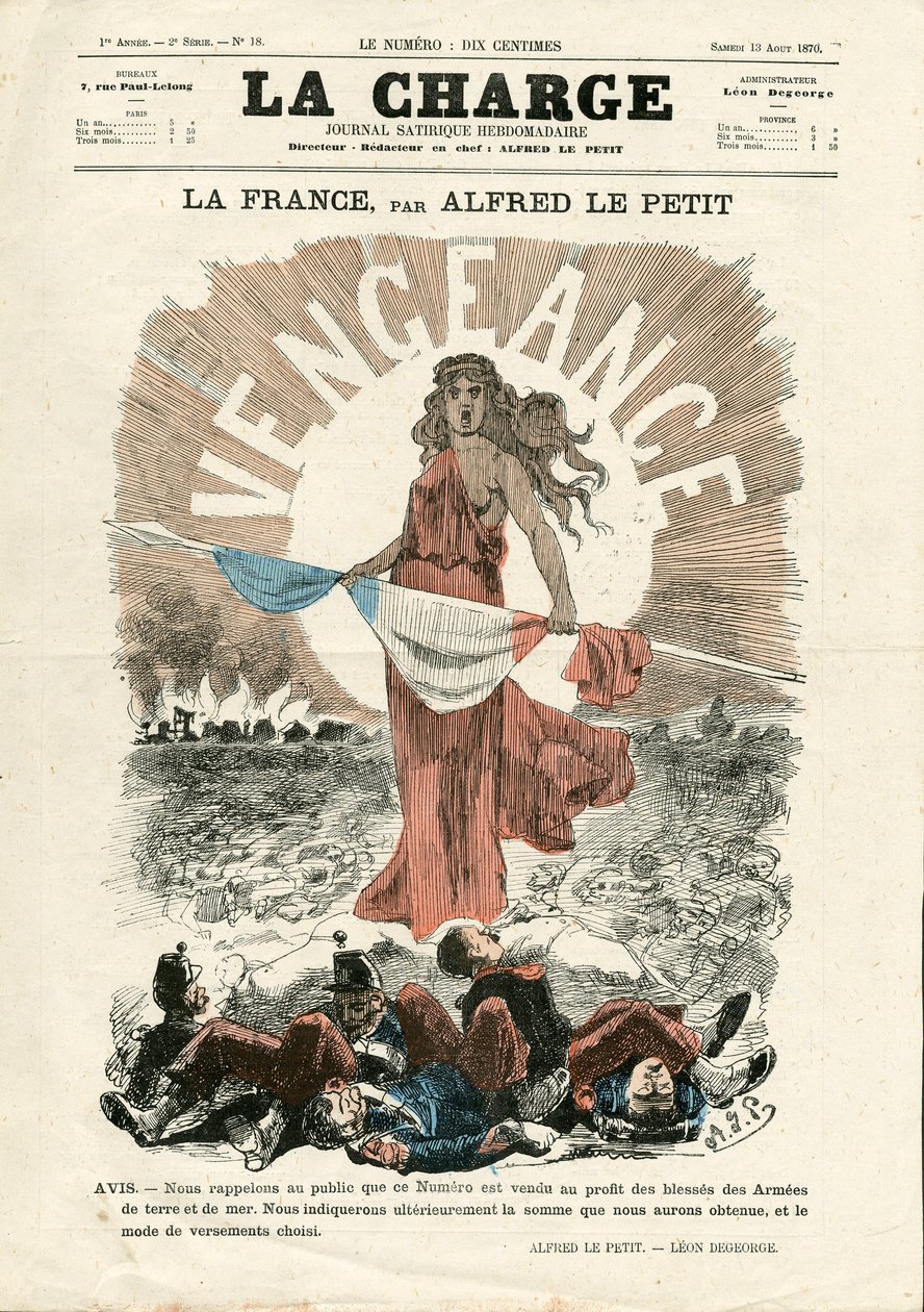 The Charge (1870), 18. szám, Színes szatirikus alkotó: Alfred Le Petit
