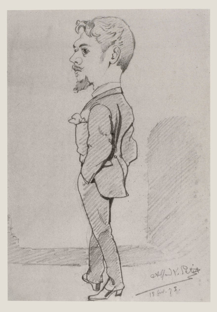 Mars portréja, 1873 alkotó: Alfred Le Petit