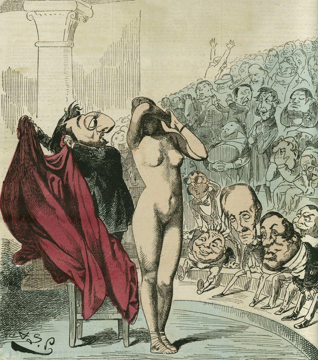 Az új phryne Gerome festménye szerint a Phryne lenne a bemutatott Republique. A. Le petit „” L