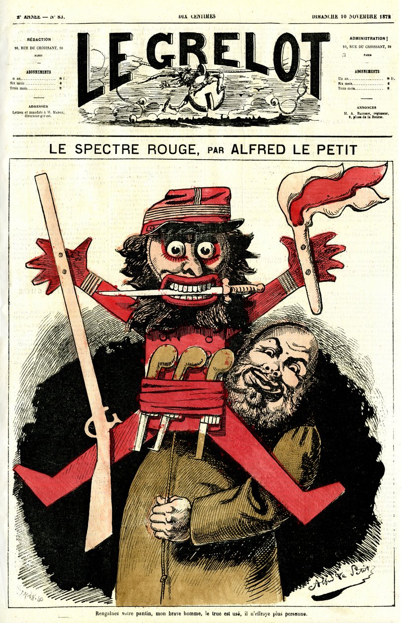 egy katolikus pap legyintett egy kis alakot alkotó: Alfred Le Petit