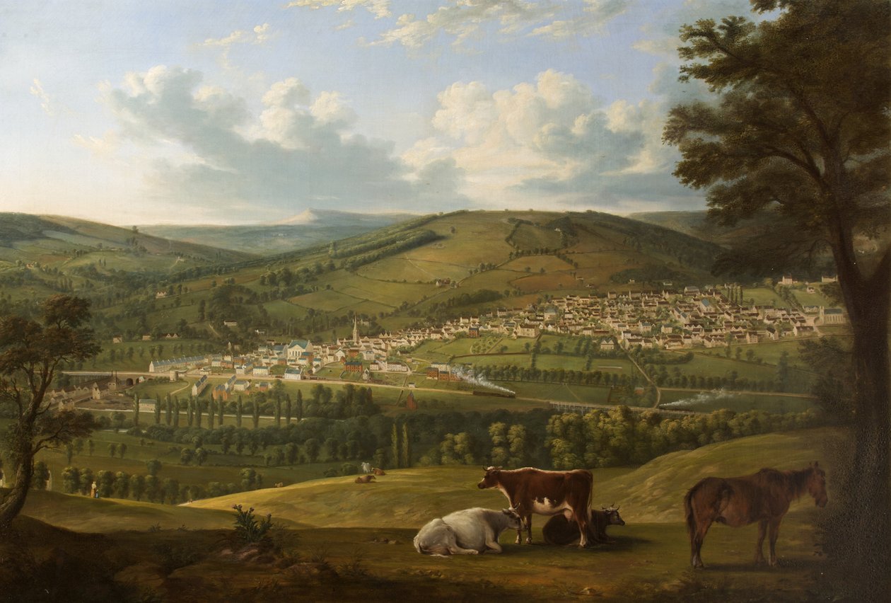 Stroud Rodborough Fort közelében, Gloucestershire államban alkotó: Alfred Newland Smith