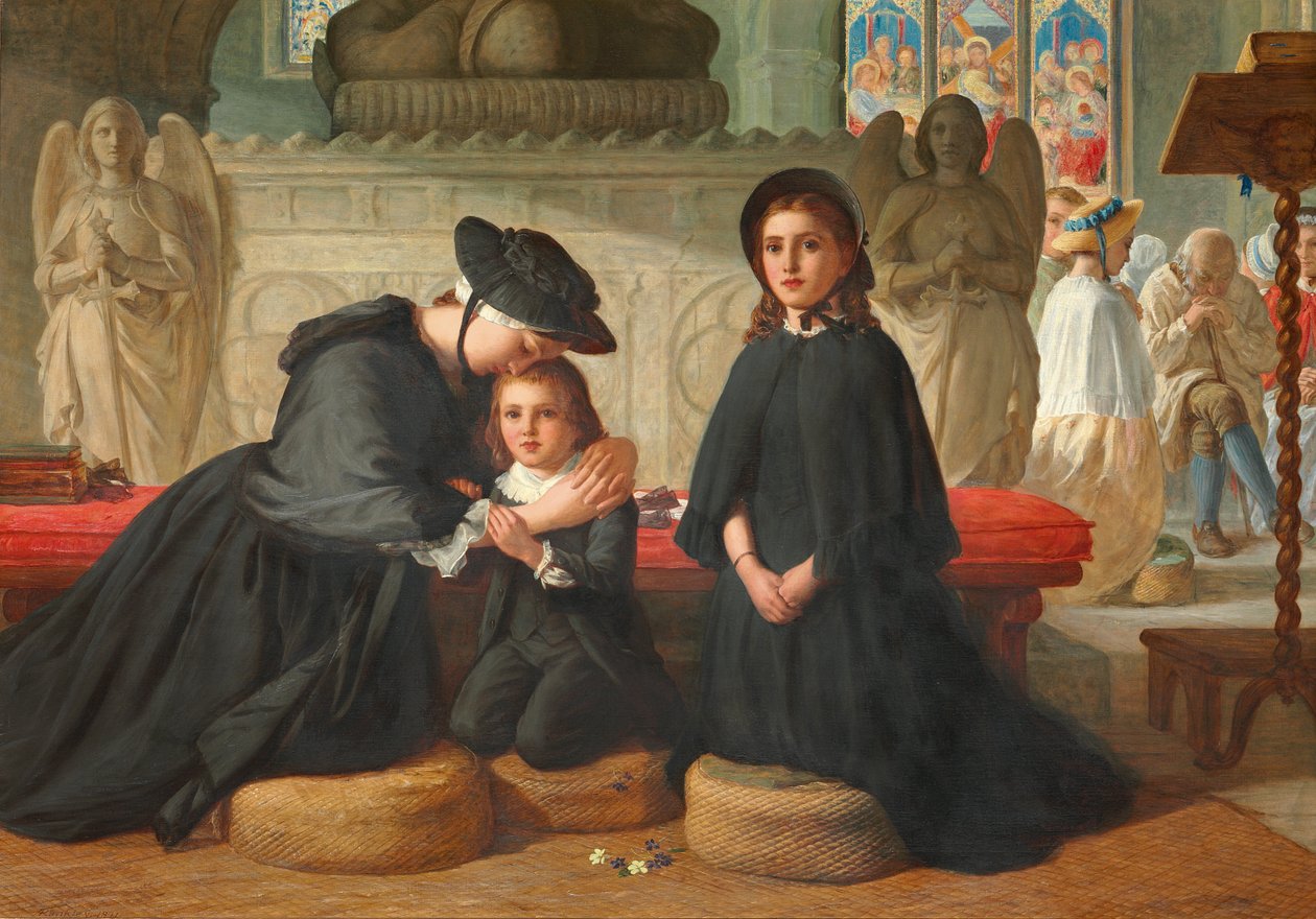 Az áldás, 1871 alkotó: Alfred Rankley
