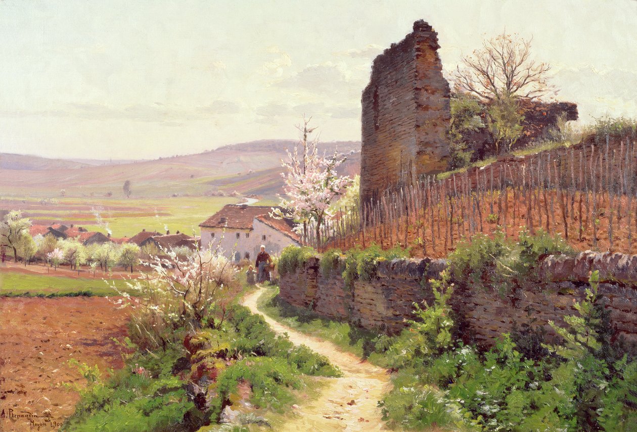 Tájkép alkotó: Alfred Renaudin