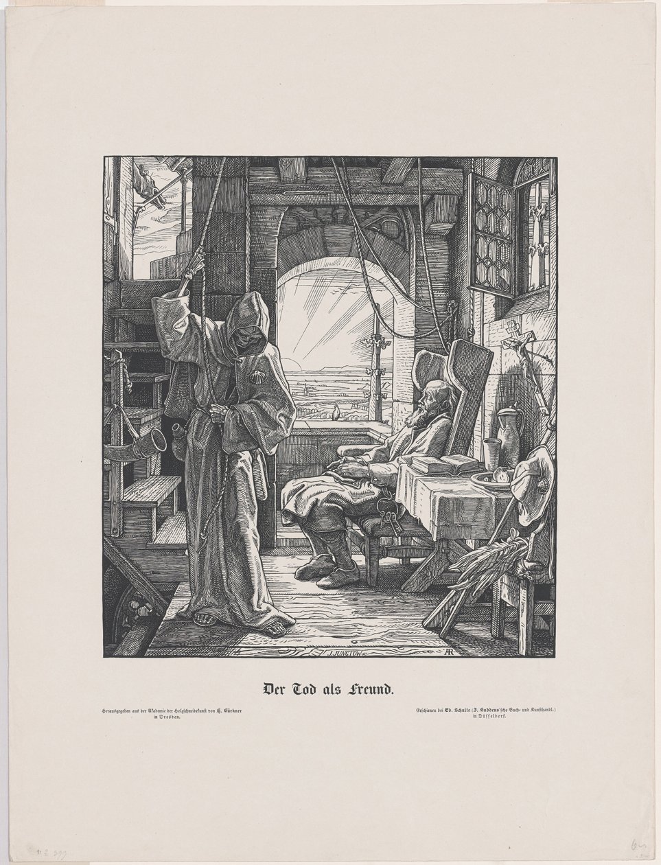A halál mint barát alkotó: Alfred Rethel