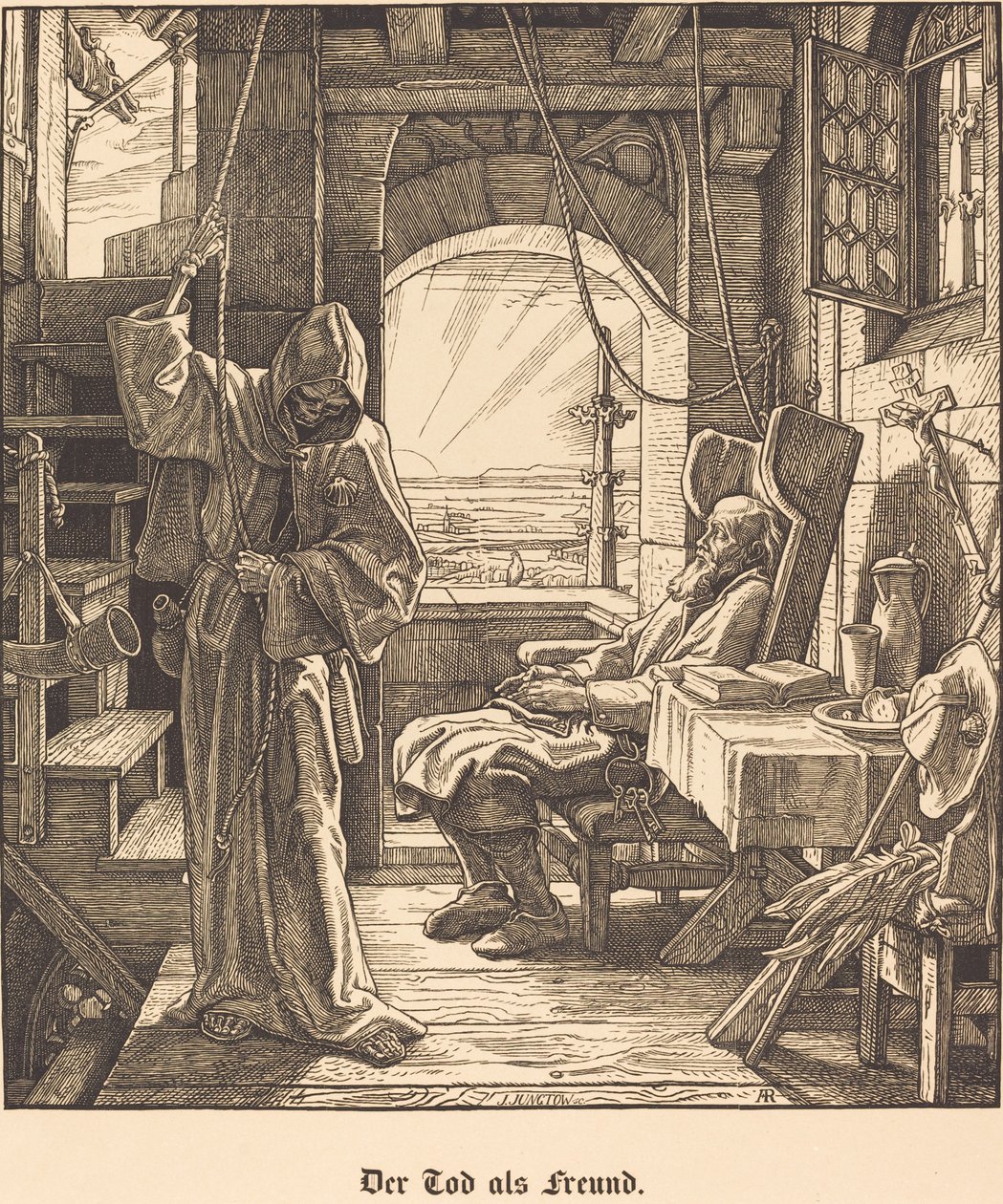 A halál mint barát alkotó: Alfred Rethel