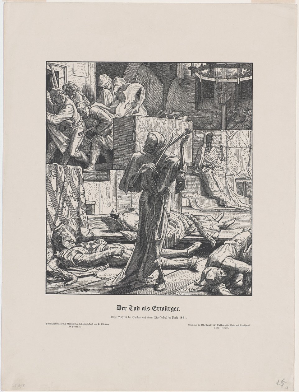 A halál mint barát alkotó: Alfred Rethel