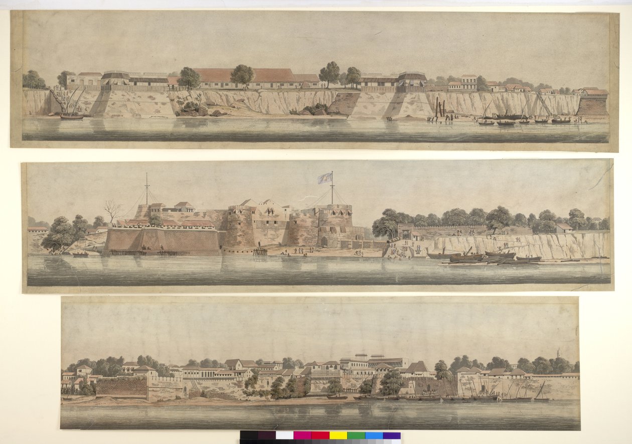 Panoráma Suratról alkotó: Alfred Robert Freebairn