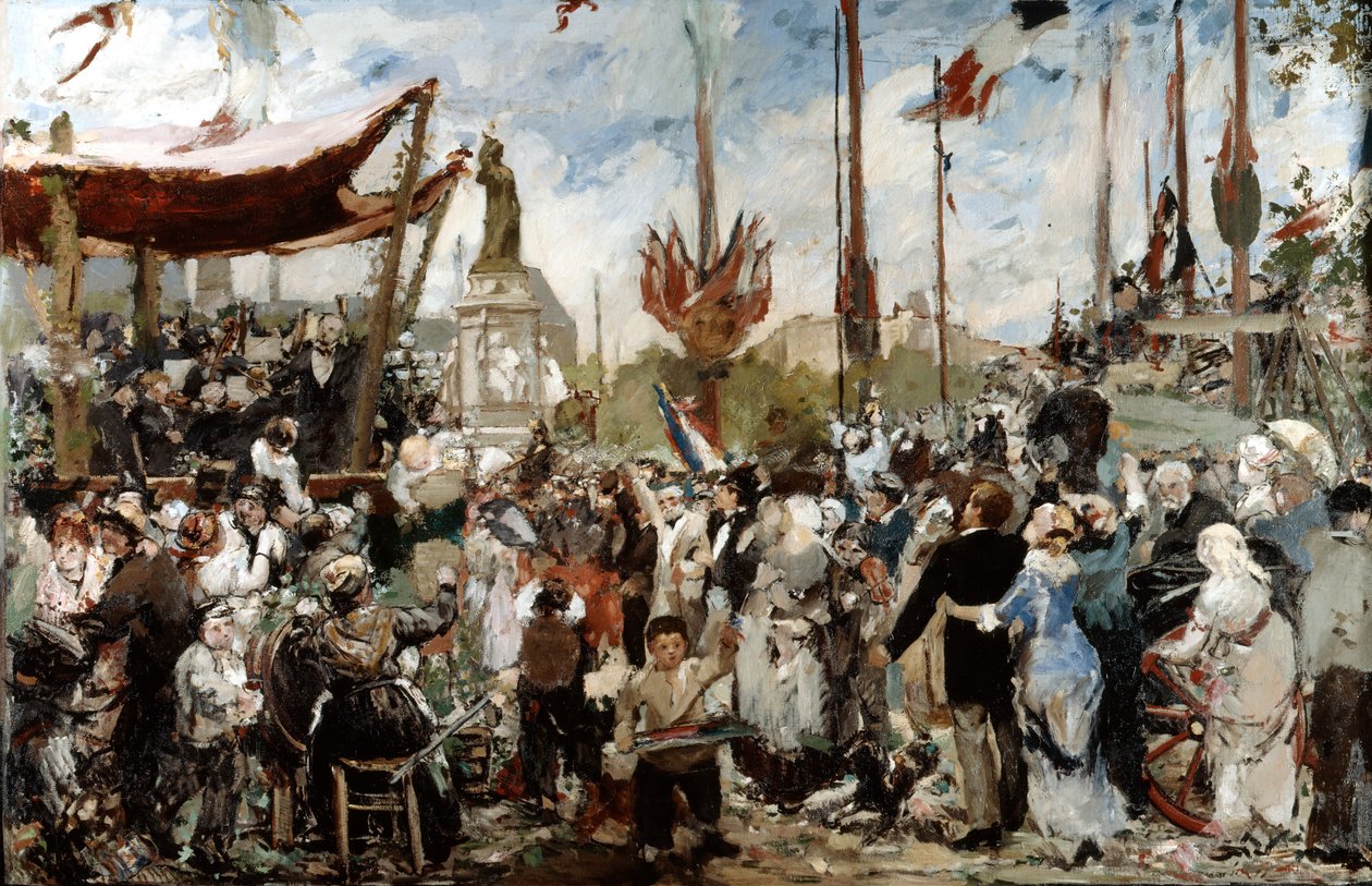 1880. július 14., késő 19. század eleje. alkotó: Alfred Roll
