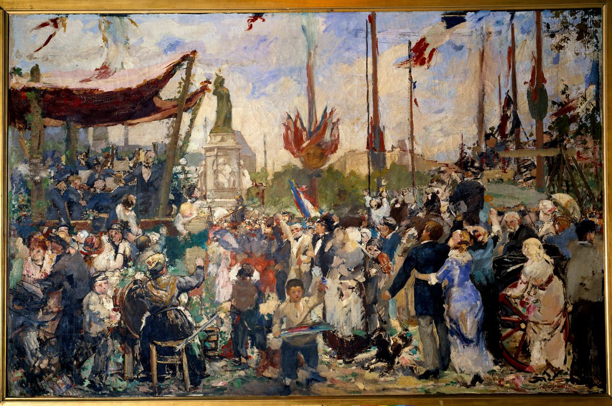 Harmadik Köztársaság: július 14 alkotó: Alfred Roll