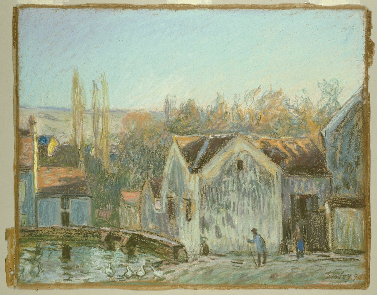 Moret-sur-Loing sarka alkotó: Alfred Sisley