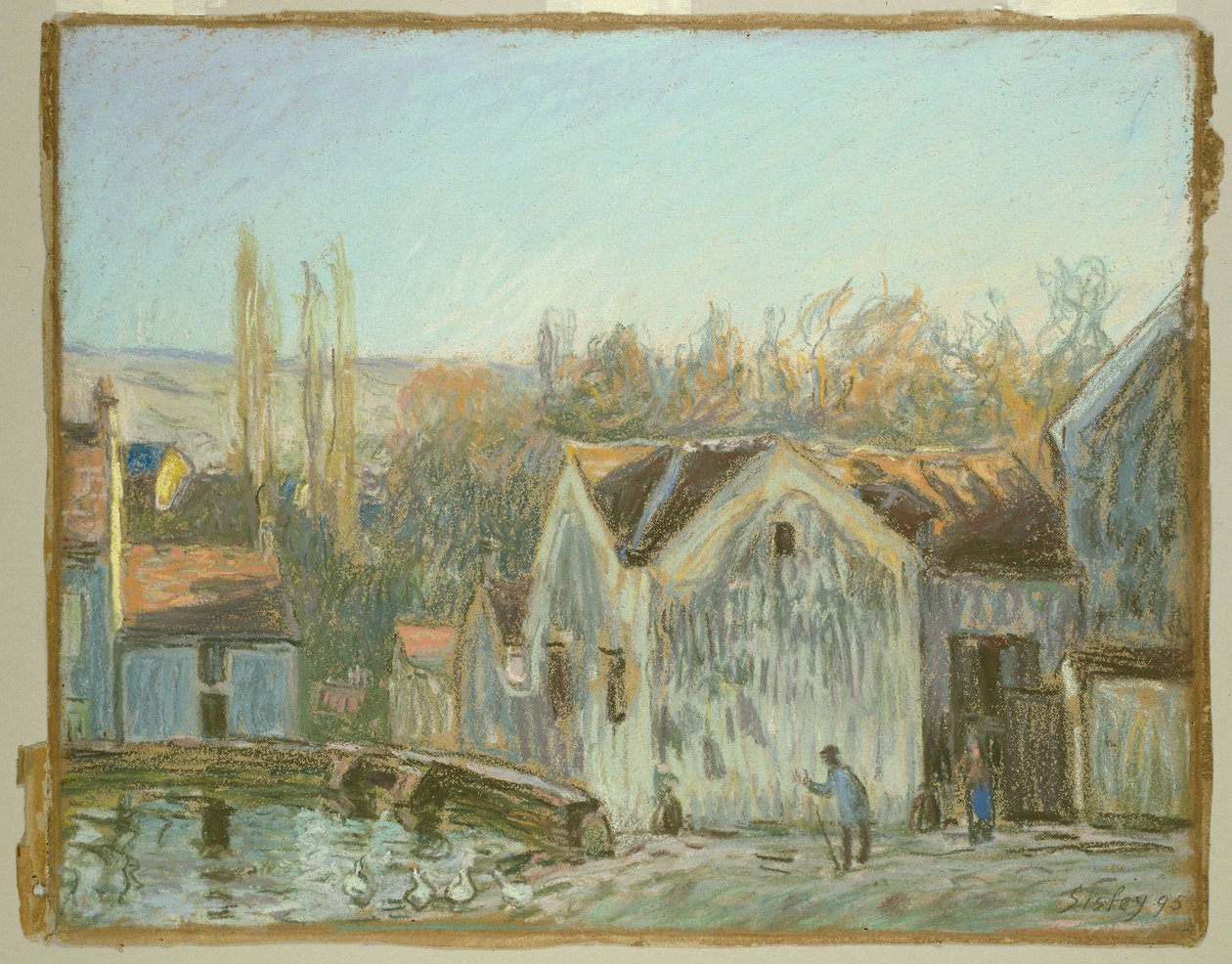 Moret-sur-Loing sarka alkotó: Alfred Sisley