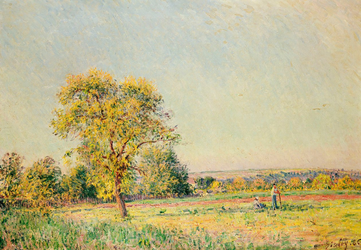 Egy nyári nap, 1886 alkotó: Alfred Sisley