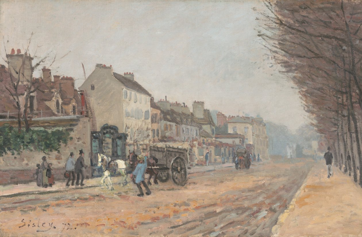 Heloise Boulevard, Argenteuil alkotó: Alfred Sisley