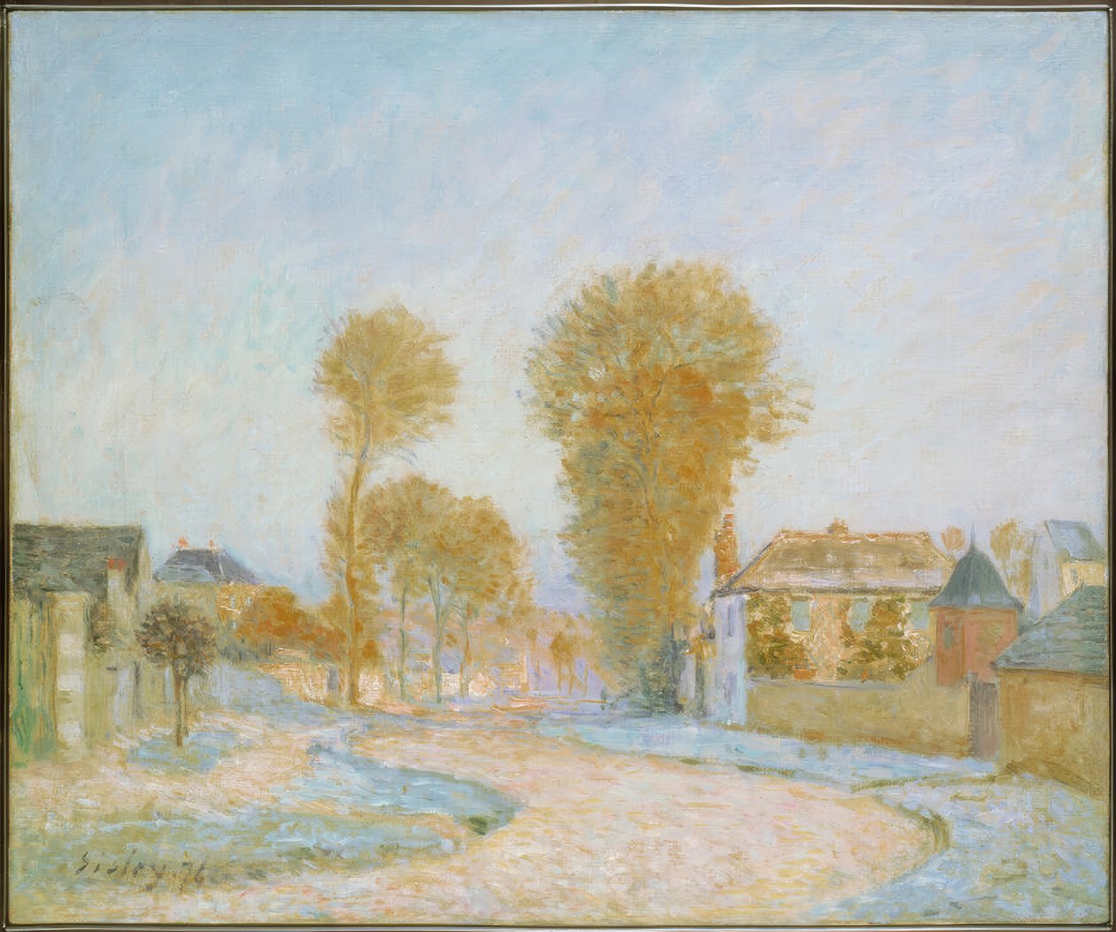 Első karika alkotó: Alfred Sisley