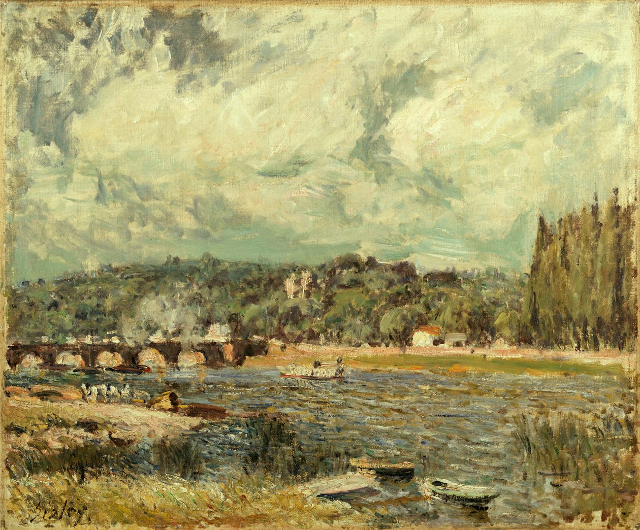 A Sevres-híd alkotó: Alfred Sisley