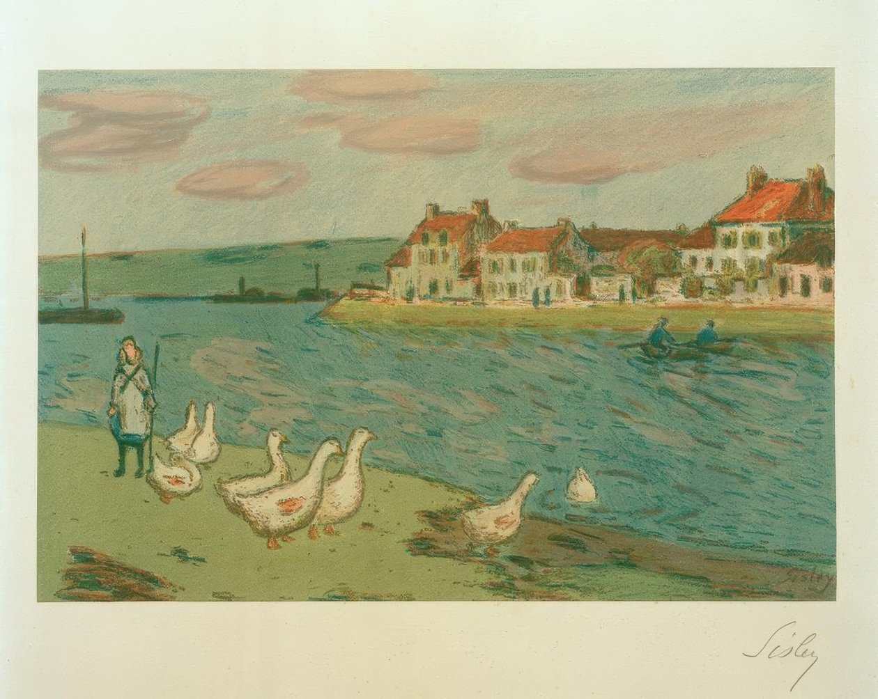 A libák alkotó: Alfred Sisley