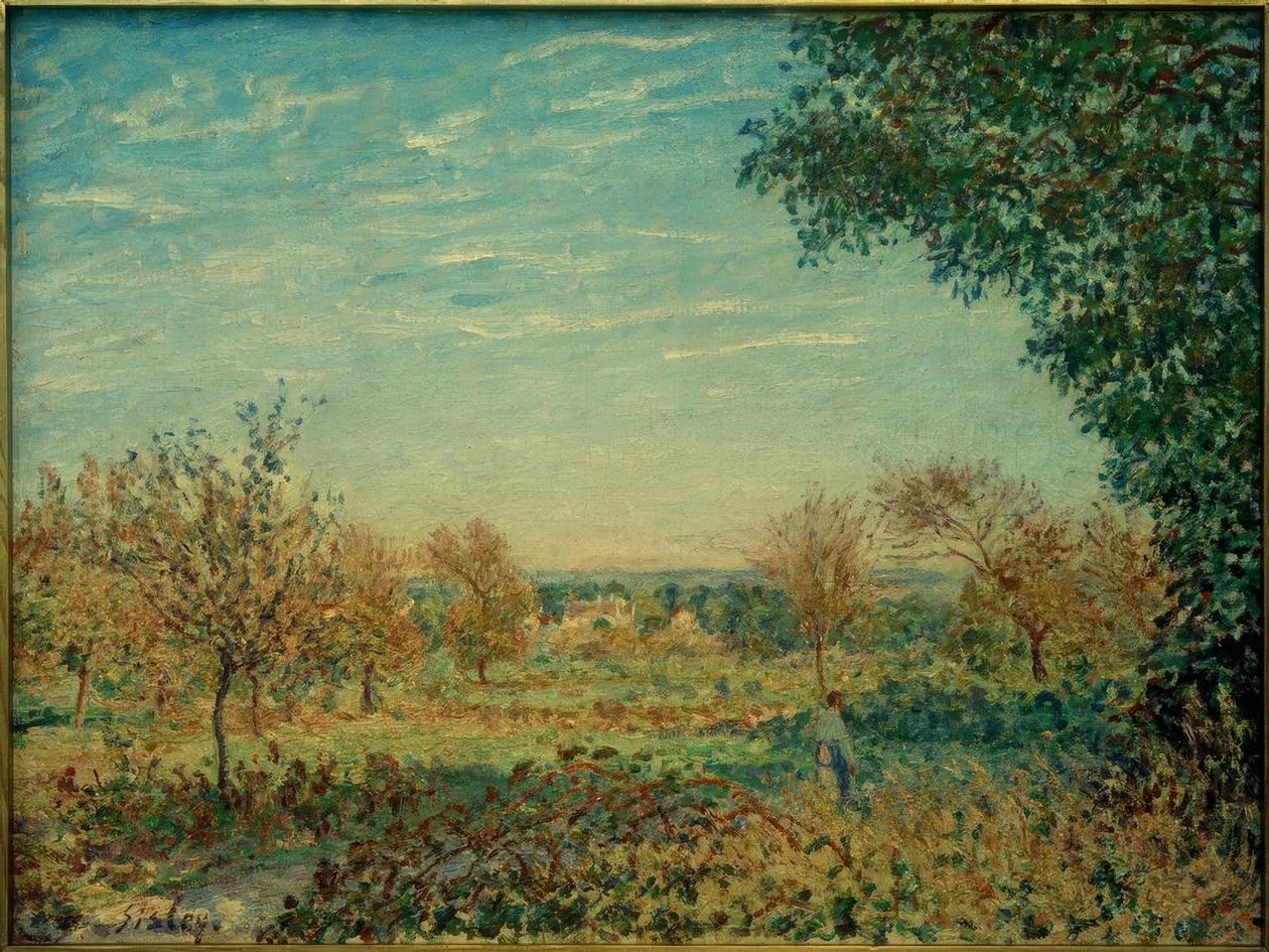 Szeptember reggel alkotó: Alfred Sisley