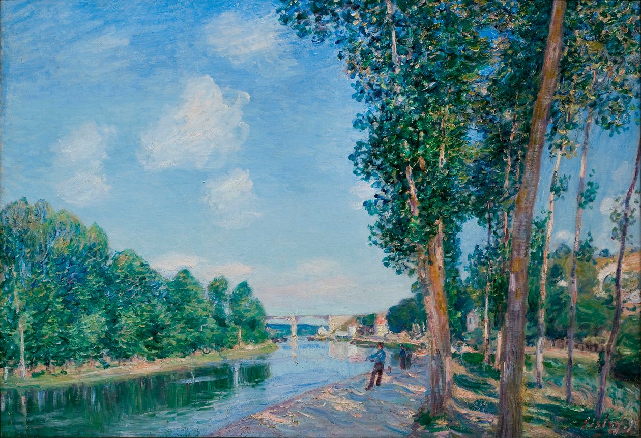 Szent Anya, június napja – Alfred Sisley festménye (1839-1899) alkotó: Alfred Sisley