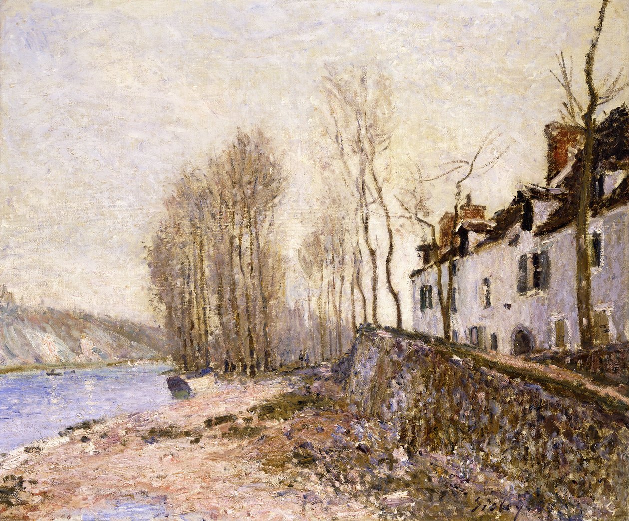 Szent Mammes, a fehér kereszt alkotó: Alfred Sisley